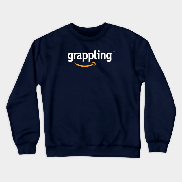 Grappling Happy Crewneck Sweatshirt by e3d